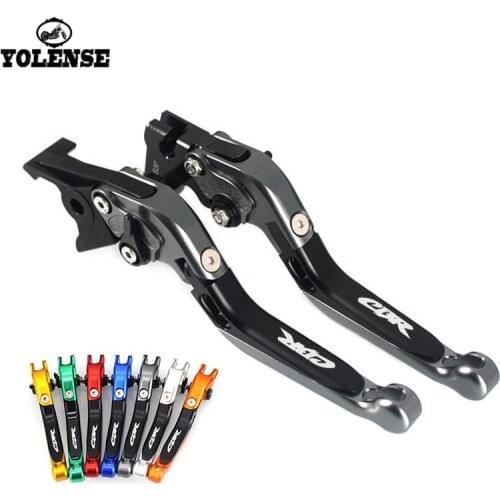 For HONDA CBR250R CBR 250R 2011-2013 CBR300R 2014-2016 CBR500R 2013-2016 GROM Motorcycle Folding Extendable Brake Clutch Levers