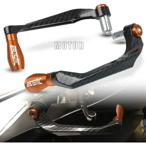 For 690 SMC/SMCR 2008-2018 690SMC/R Motorcycle 7/8" 22mm Handlebar Brake Clutch Levers Guard Protector Hand Guard Proguard