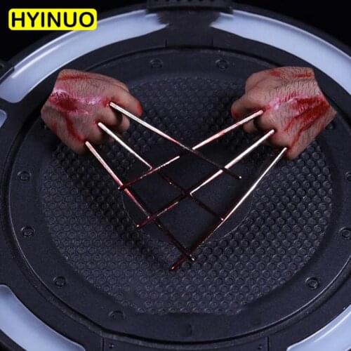 1:6 Scale Super Hero Wolf Claw Gripper Steel Claw Hand Model Figure Fit For 12" Body Action Figures Doll Accessories