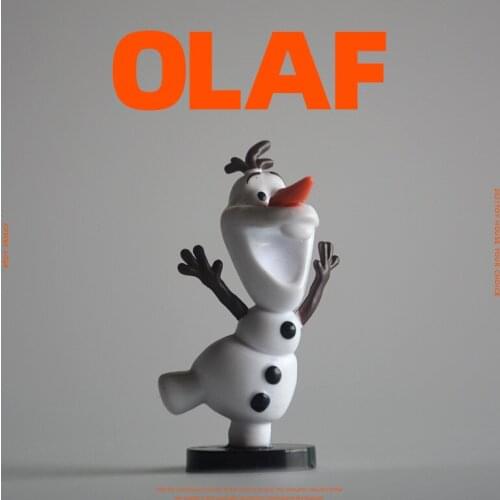 Disney Frozen 12piece 6cm the cute snow man Olaf Action Figure Model Toy Olaf collection toys