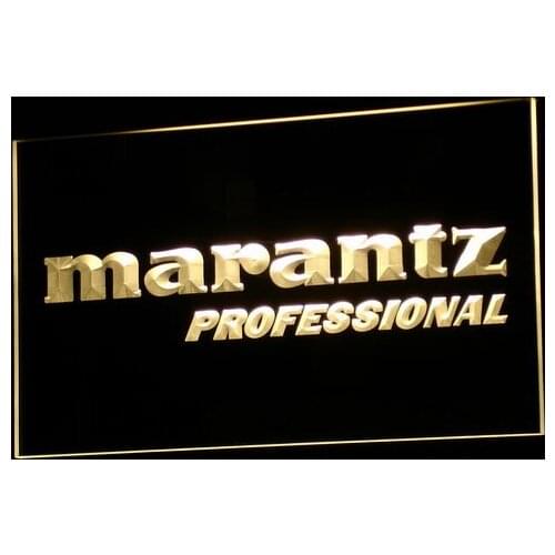 K074 Marantz Professional Audio Theater LED Neon Light Signs NEW