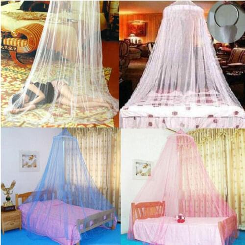 Dome Princess Bed Canopy Mosquito Net Child Play Tent Curtain for Baby Girl Room Curtain Bedding Dome Tent Elegant Lace Canopy