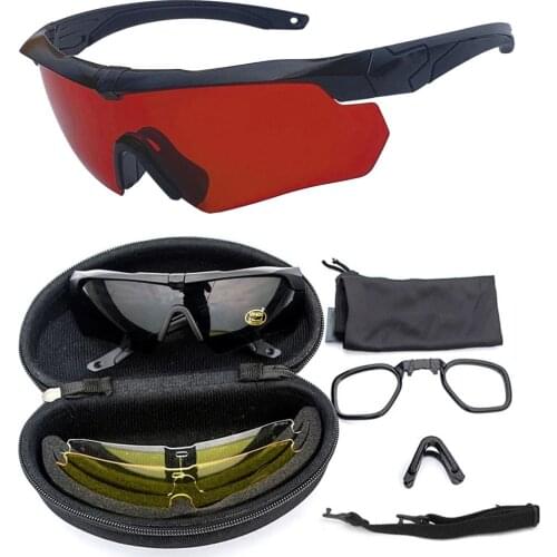 1064nm 532nm laser protective glasses Impact-proof explosion-proof flapable shooting goggles tactical goggles