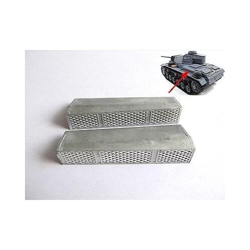 Mato 1/16 RC German Panzer III RC Tank Side Metal Air Intake Box MT088 TH00780