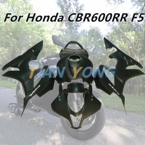 New ABS Motorcycle whole Fairings kit Fit for HONDA CBR600RR F5 2007 2008 07 08 matte black Bodywork set protective cover