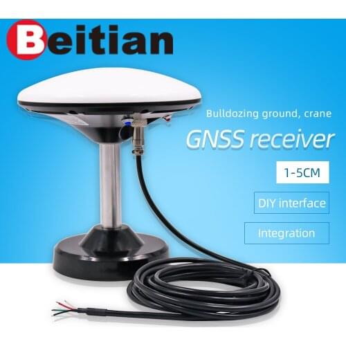 BEITIAN centimeter level RTK Positioning GNSS receiver built-in ZED-F9P module and four-star multi-frequency antenna BT-920N