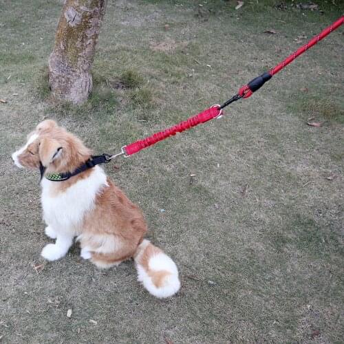 Dog Leash Non-slip Sturdy Long Nylon Adjustable Length Pet Safety Belt Explosion-proof Leash Dog Leash Car Dog Leash