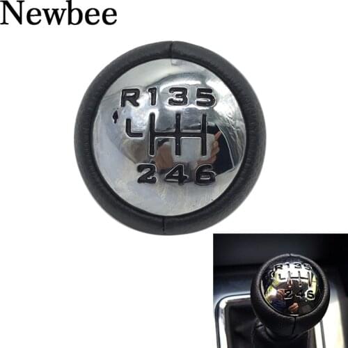 Newbee For Peugeot 307 308 3008 407 5008 807 Partner Tepee Citroen C3(A51)C4 Picasso 6 Speed Gear Shift Knob Lever Stick Handle