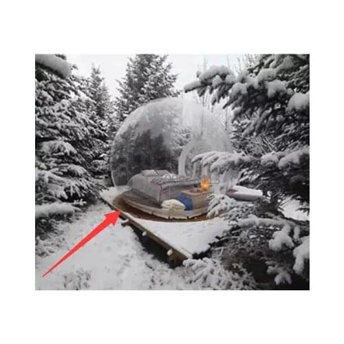 Transparent Bubble Wedding Tent 3m/4m/5m Inflatable Bubble Dome House Clear Bubble Tree With Blower Outdoor Camping Tent Factory