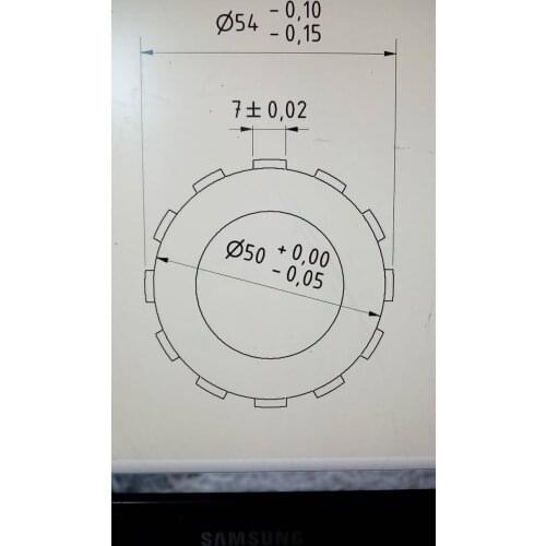 Gear hob cutter customize inner hole 27mm gear cutting tools involute spline hob cutter