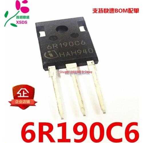 1PCS 6R190C6 IPW60R190C6 TO-247