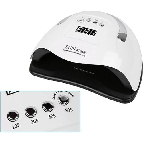 220W Nail Lamp Gel Polish Dryer UV Curing Light Pedicure Manicure Lamps SUN UV 57 LED Nail Lamp