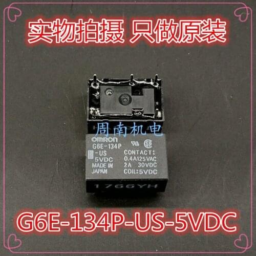 5Pcs/Lot Power Relay G6E-134P-Us-5Vdc G6E-134P-Us-5V New And Original