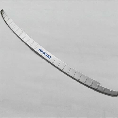 ABAIWAI Trunk Door Outside Protector sticker Covers For Volkswagen VW Passat 2016 Rear Bumper External Car Supplies Auto Styling