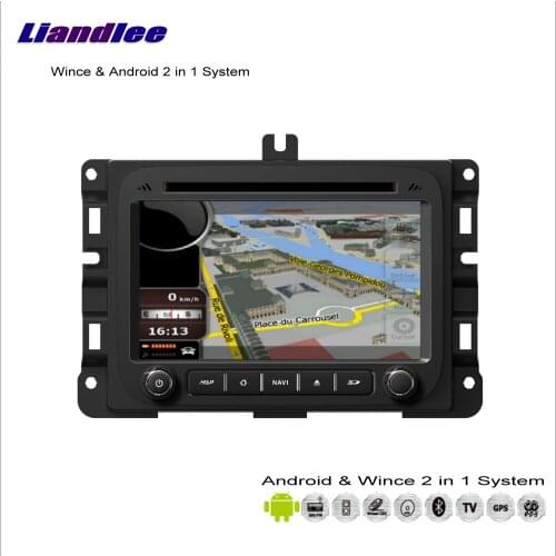 Car Android Multimedia GPS Navigation System For Dodge RAM 2013 2014 Auto Radio DVD Player DVR Driving Video Recorder HD Screen