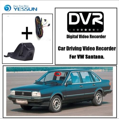 YESSUN Car DVR Driving Video Recorder for Volkswagen Santana Mini Control APP Wifi Camera Novatek 96658 Registrator Dash HD Cam