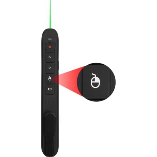 Wireless Presenter laser presentation Pointer with Air Mouse Infrared Presenter Pen Remote Control for Projector Powerpoint PPT