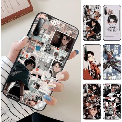 Anime Attack On Titan Levi Ackerman Phone Case For Samsung A51 A71 A72 A52 A50 A31 A21 A40 A70 A30 S A20 E A11 A10 A01 Cover