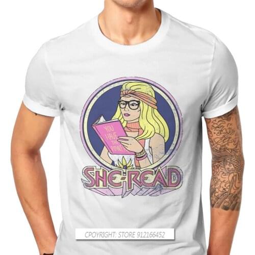 She Ra And The Princesses Of Power Adora TV TShirt For Men SheRead Soft Summer Sweatshirts T Shirt New Design Loose