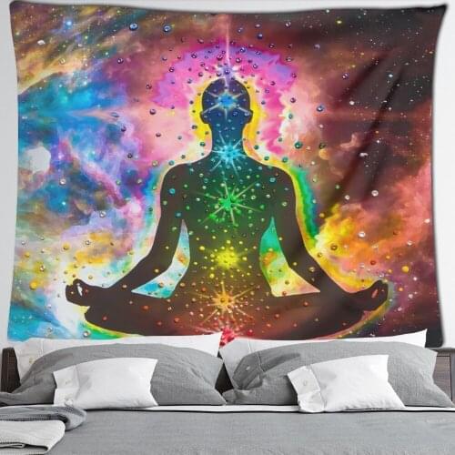 Mandala Pattern Hippie Tapestry Wall decor Hanging Hippie Tapestries Wall Cloth Carpet Home Decor aesthetic room decor