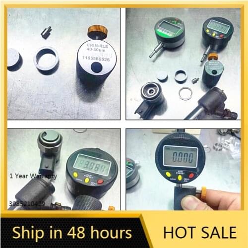 For Bosch 0445 110 Common Rail Fuel Injector Residual Air Gap Measurement Gauge Seat Armature Lift Measurement Tool