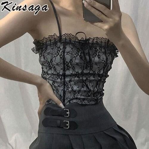 KINSAGA Women's Crop Tops