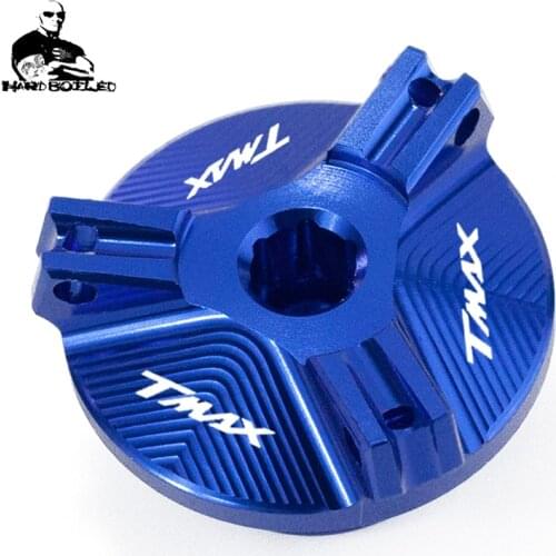 M2.0*2.5 Available Motorcyce Alloy Engine Oil Filler Cap for Yamaha Tmax T-max 560 2020 tmax650 Tank Cover Moto Replacement Part