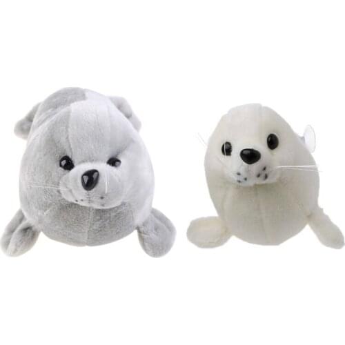 Cute Marine Animals Seal Toys Kawaii Plush Toys Simulation Seals Doll Y4QA