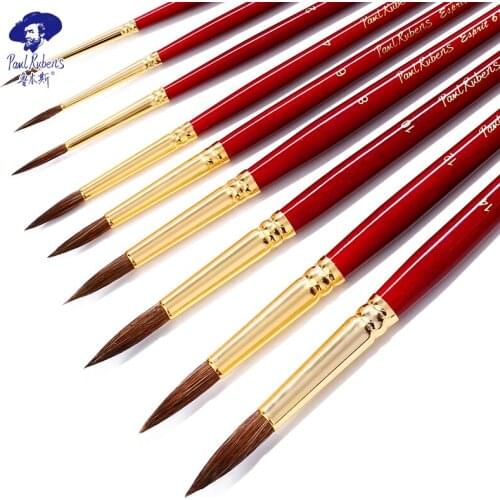 Paul Rubens Brushes With Wooden Handle