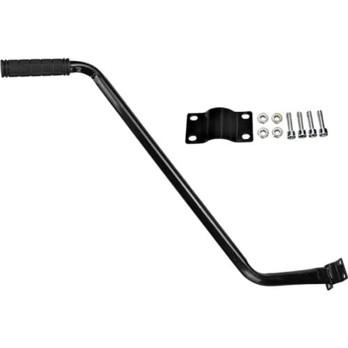 Bike Parent Grab Handle Kids Safety Pole Bar Bicycle Steerer Control Steel Non-slip Safety Grip Child-assisted Learning Artifact