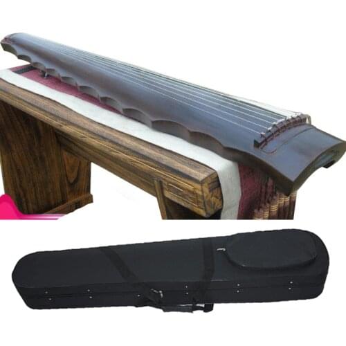 SevenAngel New Chinese GuQin Luoxia Style 7 Strings zither Chinese traditional musical instrument Guqin With Book and Tuner