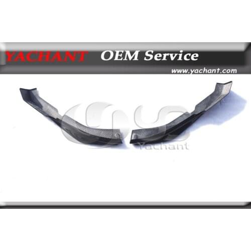 Dry Carbon Fiber MC-Sport-Line Style Front Bumper Lip Spliter Fit For 2009-2013 Maserati GranTurismo