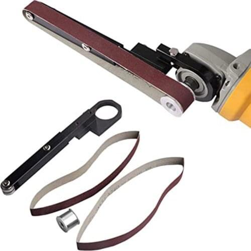 Angle Grinder Machine Accerries Modification Aluminum Alloy Double Bearing Design Stable Power Tool Accessory Durable Sand Belt