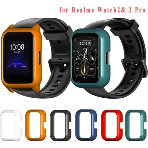 Protective Case Watch strap For Realme Watch 2/2 Pro Strap Smart watch Cover PC Bumper Plastic Protector Replacement Shell case