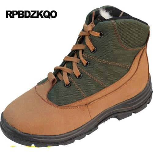 Sneakers Handmade Plus Size Winter Men Boots With Fur Platform Snow High Top Trainer Brown Ankle Shoes Hiking Snowboot Booties