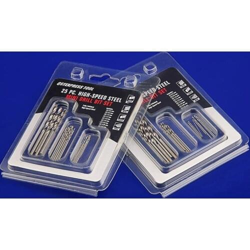 0.5-3mm Twist Drill Bit Miniature Straight Shank Twist Drill Mini Drill Set Drilling Tools