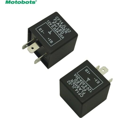 10Pcs CF14 Flasher Relay Fix LED/SMD Fast Indicator BlinkerDecoder Electronic Turn Signals #AM5358