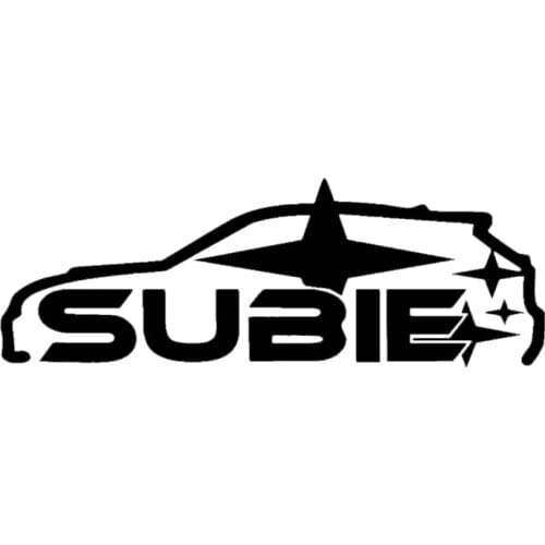 13cm Car Styling Subie Sti Impreza JDM Awd Rally Window Sticker KK Vinyl Decal Car Stickers Car Accessories
