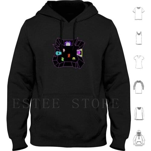 Atic Atac ! Hoodies Long Sleeve Zx Zx Spectrum Atic Atac Game Fan