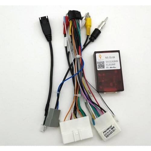 Car Android Radio Cable Connector + CANBUS For Nissan Qashqai J11 X-Trail 3