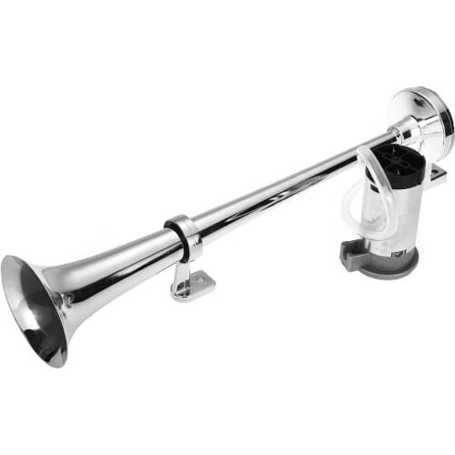 12V 178DB Car Horn Super Loud Single Trumpet Air Horn Compressor for Car Truck Boat Train Horn Hooter For Auto Sound Signal