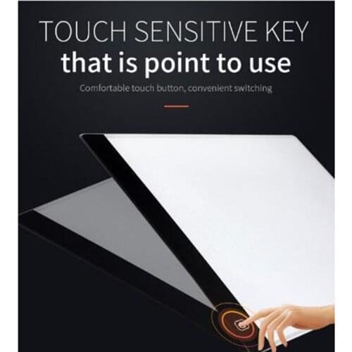 Dimmable LED Graphic Tablet Writing Diamond Painting Tool Light Box Pads Digital Drawing A4 Copy Tablet Daimond embroidery