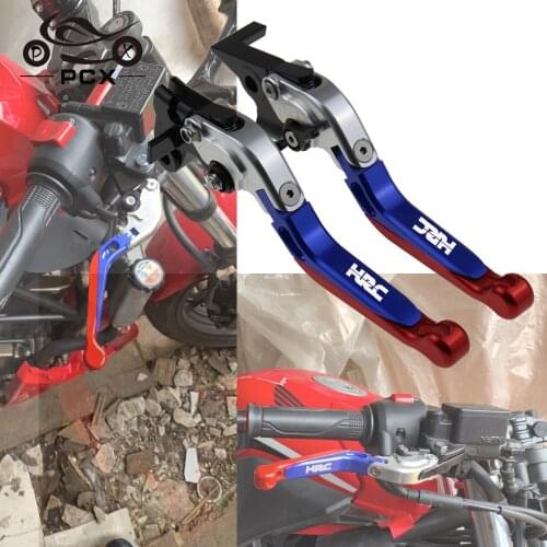 For HONDA CBR900RR CBR929RR CBR954RR CB1000R CBR650F CBR600RR CBR1000RR Motorcycle Folding Extendable Brake Clutch Lever HRC
