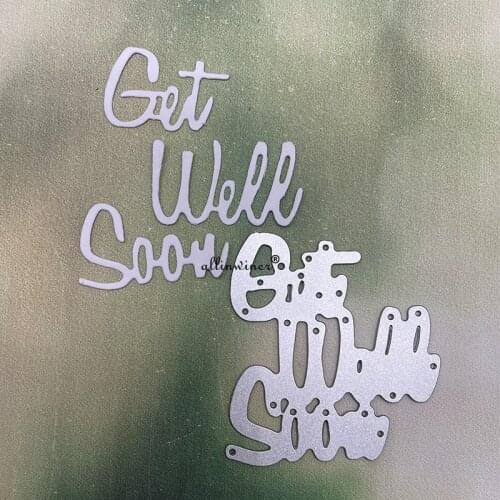 Letters decoration DIY Craft Metal Cutting Die Scrapbook Embossed Paper Card Album Craft Template Stencil Dies