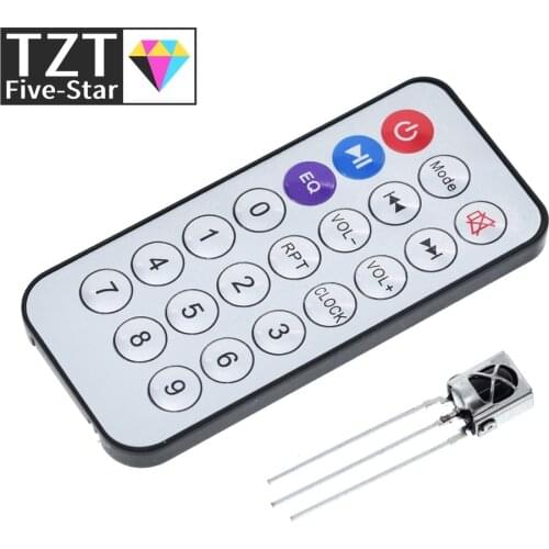 IR Receiver TL1838 VS1838B Wireless Remote Control Module Kits For Bluetooth Audio Receiver board MP3 lossless decoder board