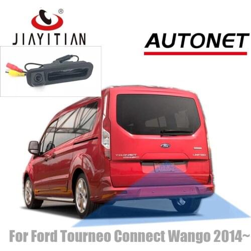 JIAYITIAN Trunk Handle Camera For Ford Tourneo Connect Wango 2014 2015 2016 2017 2018~2020 hd CCD backup Parking Camera