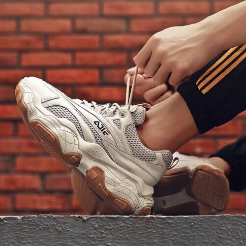 Men Sneakers tennis Shoes Outdoor Sports Breathable Ladies Male High Quality Tennis shoes Female sporty Man Sneakers white