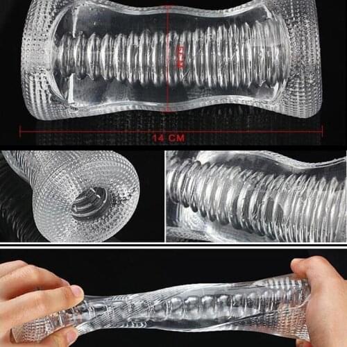 ManNuo Realistic Erotic Vagina Stimulator Toy Adult Anal Male Masturbator No Vibrator Sex Toys For Men Gay Games Pussy Penis