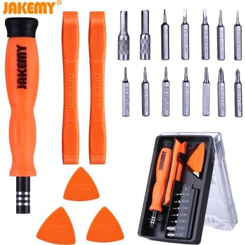 JAKEMY Repair Tool Set Precision Screwdriver Kit Pry Spudger Opening Repair Tools Kit For Mobile Phone Tablet