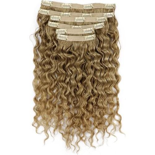 Human hair silk Ladies Wig with light and seamless clip